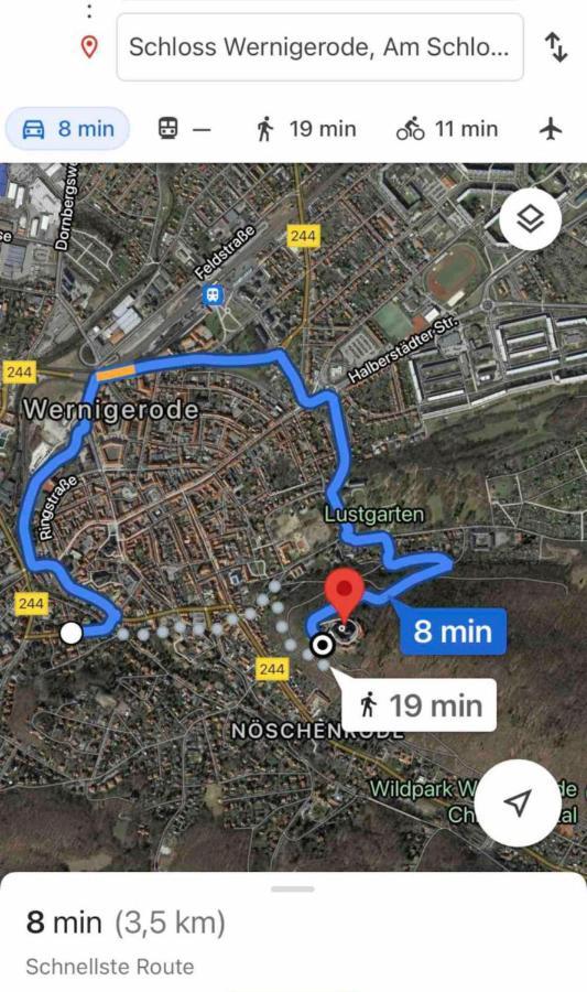 Fewo Schloesschen #Innenstadt#Garten#Ruhige Lage Von Harztraveler Wernigerode Eksteriør billede