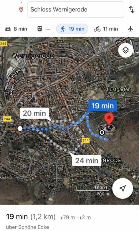 Fewo Schloesschen #Innenstadt#Garten#Ruhige Lage Von Harztraveler Wernigerode Eksteriør billede